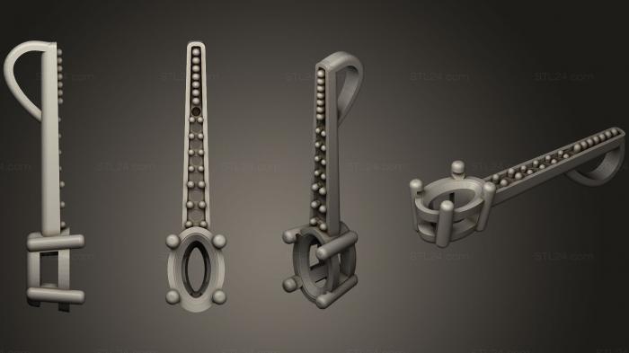 Jewelry (jewelry 151, JVLR_0598) 3D models for cnc